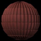 Tiles Roof Ceramic Barrel Claret Dry