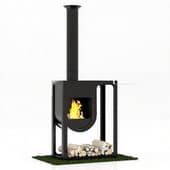 Harrie Leenders spot fireplace