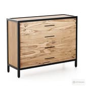 Комод в стиле лофт Irvine Industrial Metal Rust Chest of Drawers Артикул 10.370-2