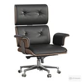 Swivel Office Chair modern black home