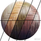 Parquet C | 2 Pattern | 5 Color | 8K | SBSAR