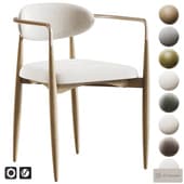 Стул Bradley с подлокотниками | Bradley chair with armrests by Dantone Home