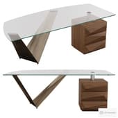 Prisma steel desk by Reflex