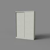 80339102 Шкаф-купе 2-дв 1600 Home U2 БИ-19 115 000, Atelier светлый