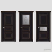 Дверь Белоравуд АРТ3 Каштан (Патина бронза)