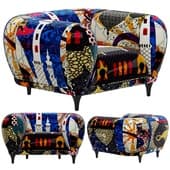 Roche Bobois MONTGOLFIERE armchair
