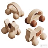 Wooden Car Baby Toddler Toys
