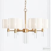 Anke brass chandelier