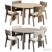 Murphy Chair And Otis Table Dining Set