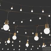 Outdoor String Lights 007 | Уличные гирлянды 007