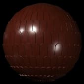 Tiles Roof Metal Plain Claret