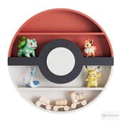 Pokémon Poké Ball Round Shelf
