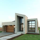 Project_2_Periwinkle1 model — Современный одноэтажный дом премиум-класса