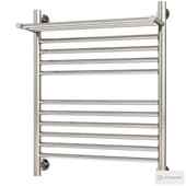 Water heated towel rail Sunerzha Bogema 60x50 with shelf straight