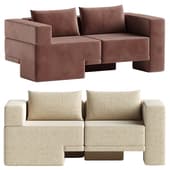 Sarsen Loveseat