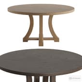 Genevieve Round Dining Table by rh.com