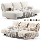 Minotti Saki Straight Sofa