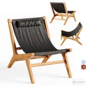 Nairobi Garden Armchair Wood No3