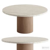 Mulholland Stone Round Dining Table