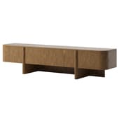 Silvio Bohem Tv pedestal by Medusa Home