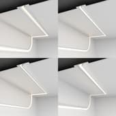 Набор универсальных LED-профилей для линейного освещения 5-8
