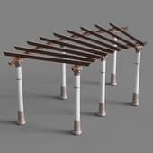 Pergola stright 2