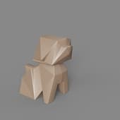Фигура Origami Koinu