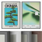 Набор постеров "Okinawa"