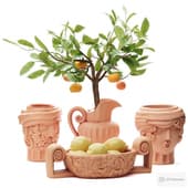 Набор ваз SELETTI TERRACOTTA
