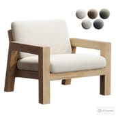 LARS outdoor armchair