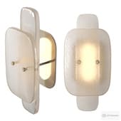 Simona Ceiling Wall Flush Sconce SALT01 by Waterworks