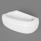 Ванна асимметричная JOANNA 150x95, левая
