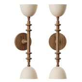 TWENTIETH | Del playa double arm sconce