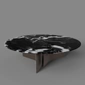 Coffee-table-artificial-marble-black-95x30