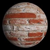Bricks Weathered E03 100cm