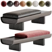 Minotti Pilotis Bench