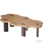 Журнальный столик Amelie Wood Freeform Cloud