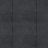 stitched  black leather