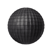 Roofing tiles black